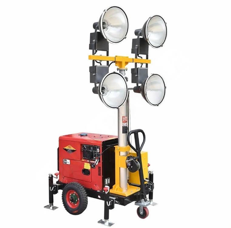 Outdoor Lighting High Quality - Menara Lampu Mobile Portabel Berkualitas Tinggi