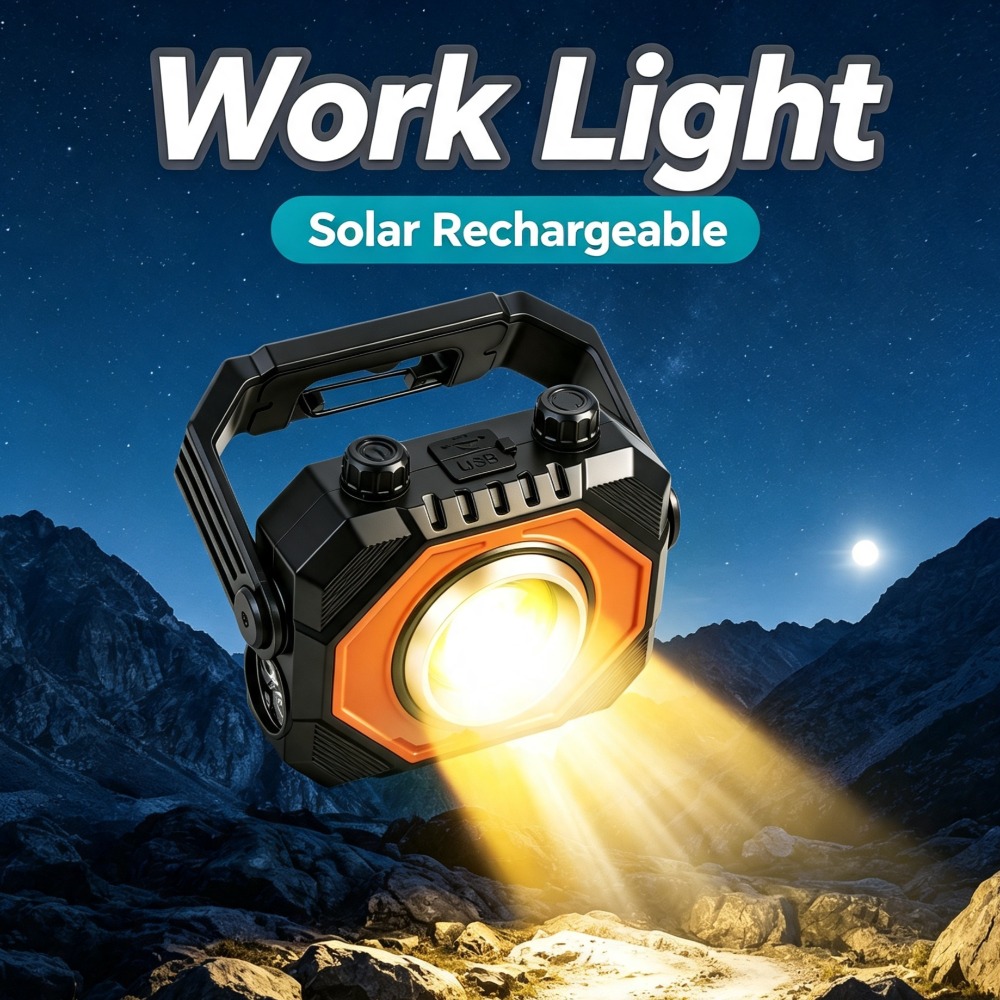 Outdoor Lighting Usb - Lampu Kerja COB Multifungsi Baru, Tenaga