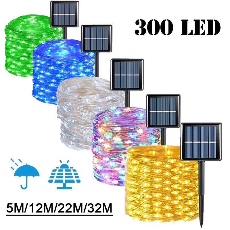 Outdoor Lighting On Trees - Lampu tali peri Led luar ruangan,