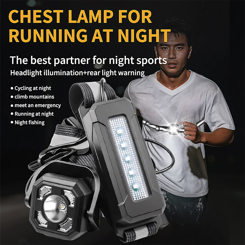 Outdoor Lighting Usb - Lampu Malam LED untuk Berlari Olahraga