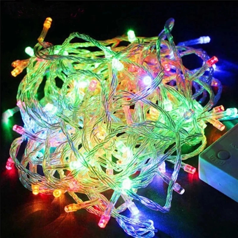 110V 220V 10M 100 Lampu LED Ra - Outdoor Lighting On Trees ulasan dan harga