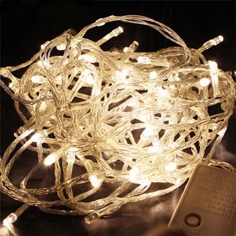 110V 220V 10M 100 Lampu LED Ra - Outdoor Lighting On Trees ulasan dan harga