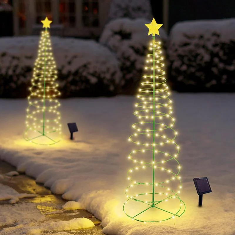 Dekorasi Pohon Natal LED Tenag - Outdoor Lighting On Trees ulasan dan harga