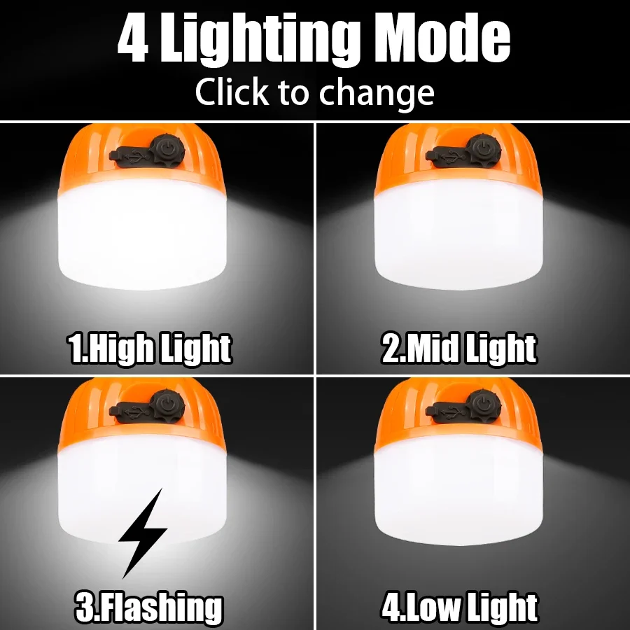 Lampu Tenda USB Isi Ulang Bent - Outdoor Lighting Usb ulasan dan harga