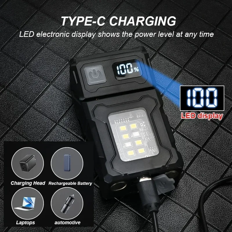 Senter Genggam LED Mini Lampu  - Outdoor Lighting Usb ulasan dan harga