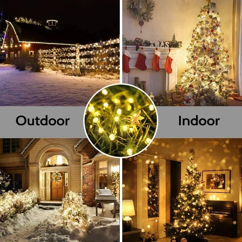 Lampu Tali Surya Luar Ruangan  - Outdoor Lighting On Trees ulasan dan harga