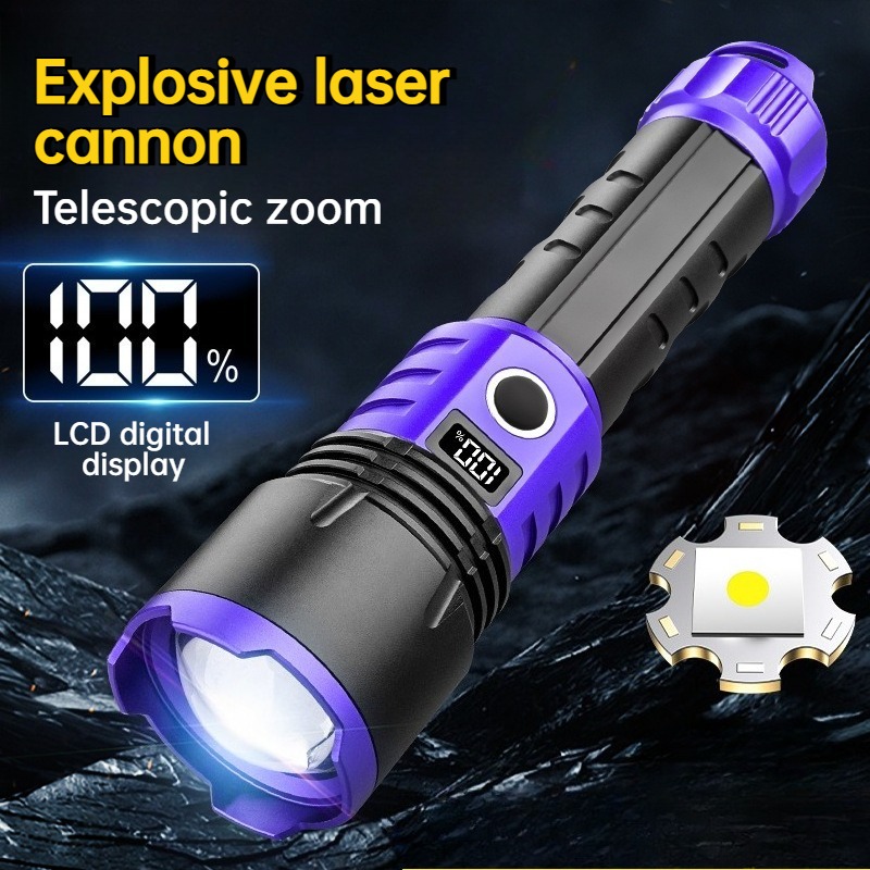 Senter LED Multifungsi Cahaya  - Outdoor Lighting Usb ulasan dan harga