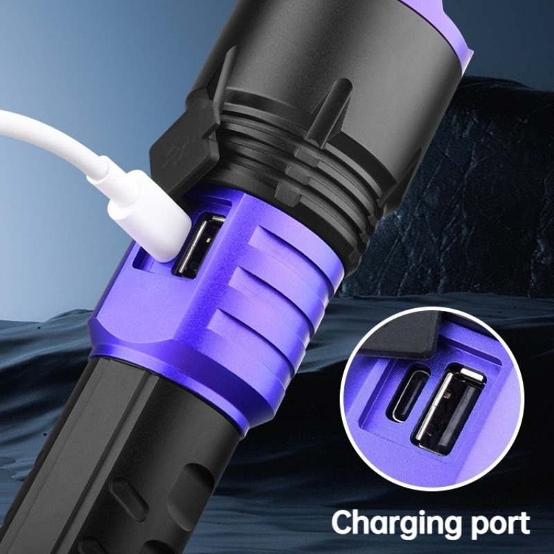 Senter LED Multifungsi Cahaya  - Outdoor Lighting Usb ulasan dan harga