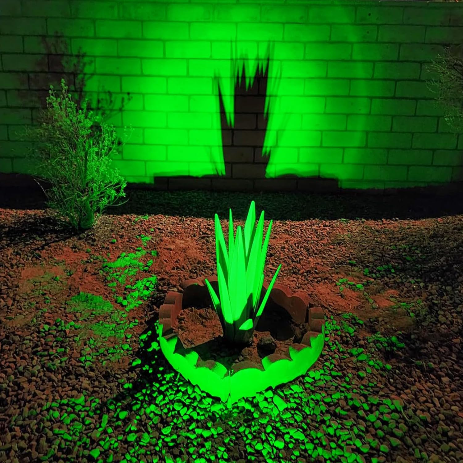 4 buah lampu sorot surya lampu - Outdoor Lighting On Trees ulasan dan harga