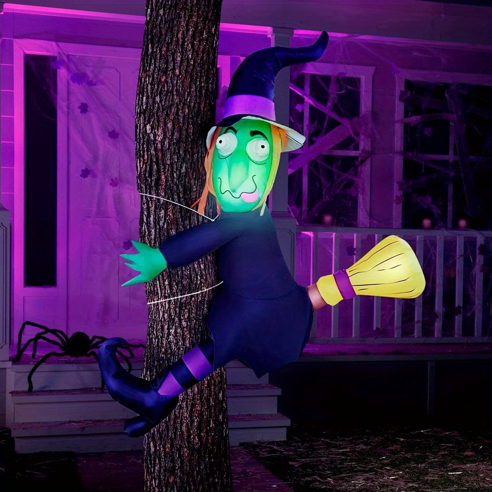 Penyihir Tiup Halloween 4FT de - Outdoor Lighting On Trees ulasan dan harga