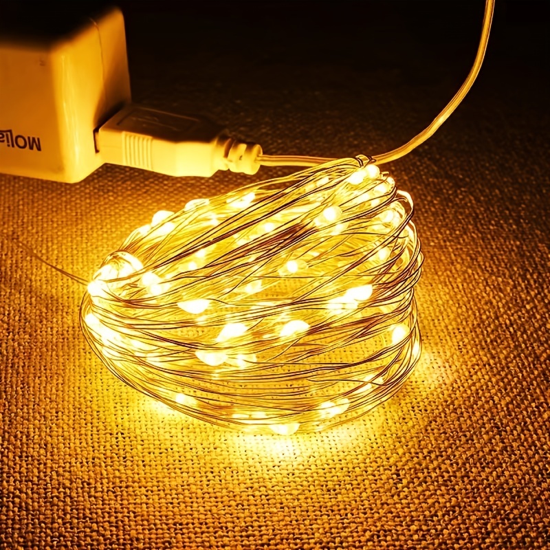 Lampu peri Led, lampu tali tem - Outdoor Lighting On Trees ulasan dan harga