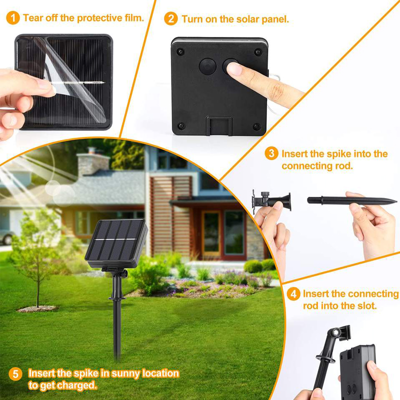 Lampu tali peri Led luar ruang - Outdoor Lighting On Trees ulasan dan harga