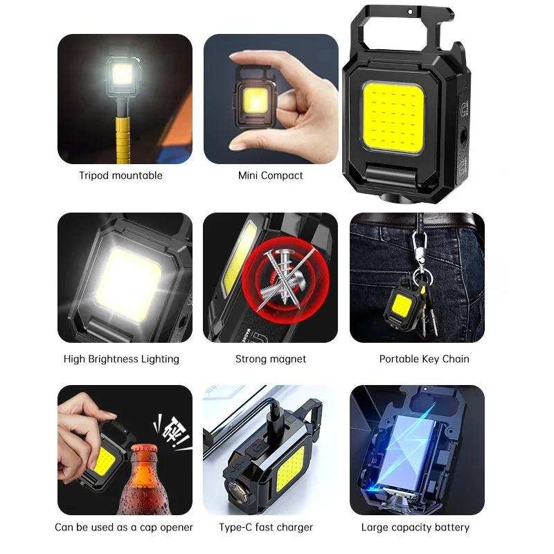 Lampu Gantungan Kunci Senter M - Outdoor Lighting Usb ulasan dan harga