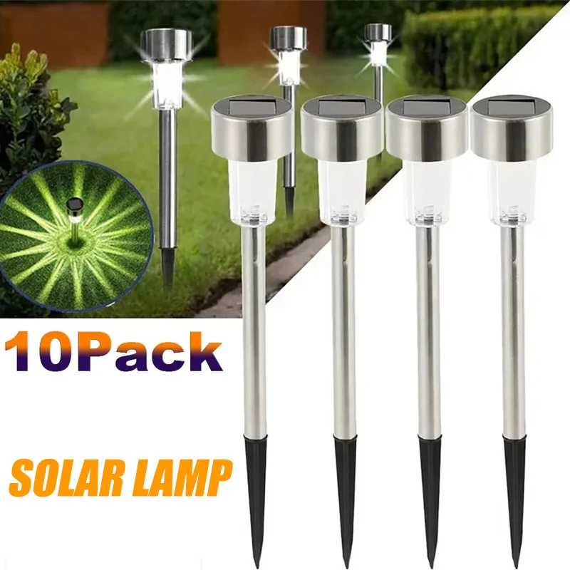 Lampu Taman tenaga surya, lamp - Outdoor Lighting On Fence ulasan dan harga