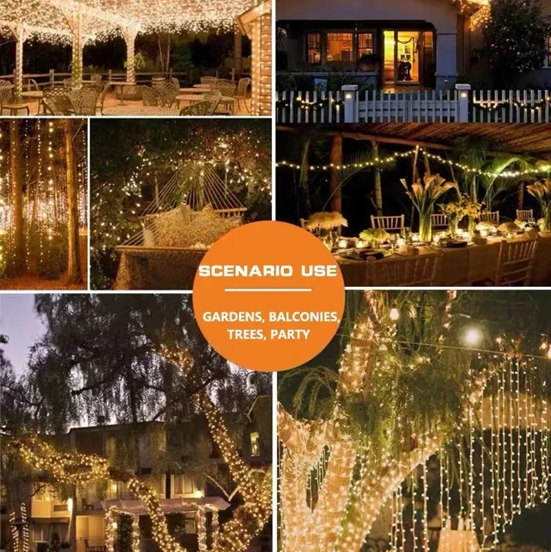 1 2 3 4 5 Paket Lampu Peri LED - Outdoor Lighting On Trees ulasan dan harga