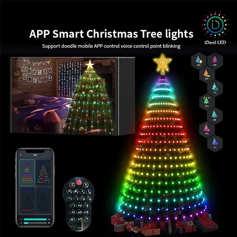 MIMIRGB 400 LED, Lampu LED Poh - Outdoor Lighting On Trees ulasan dan harga