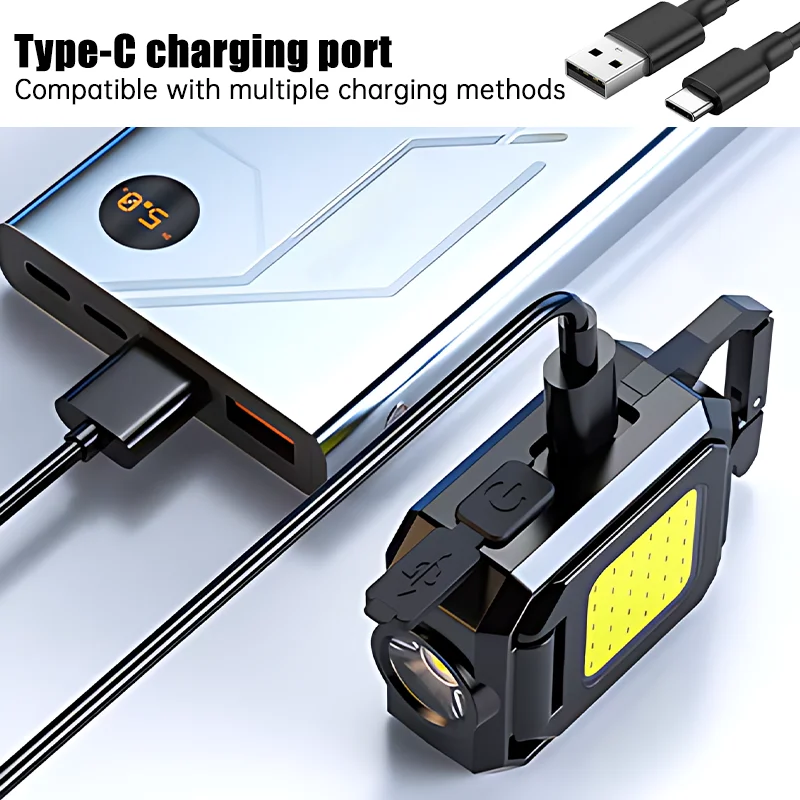 Senter Genggam LED Mini Lampu  - Outdoor Lighting Usb ulasan dan harga