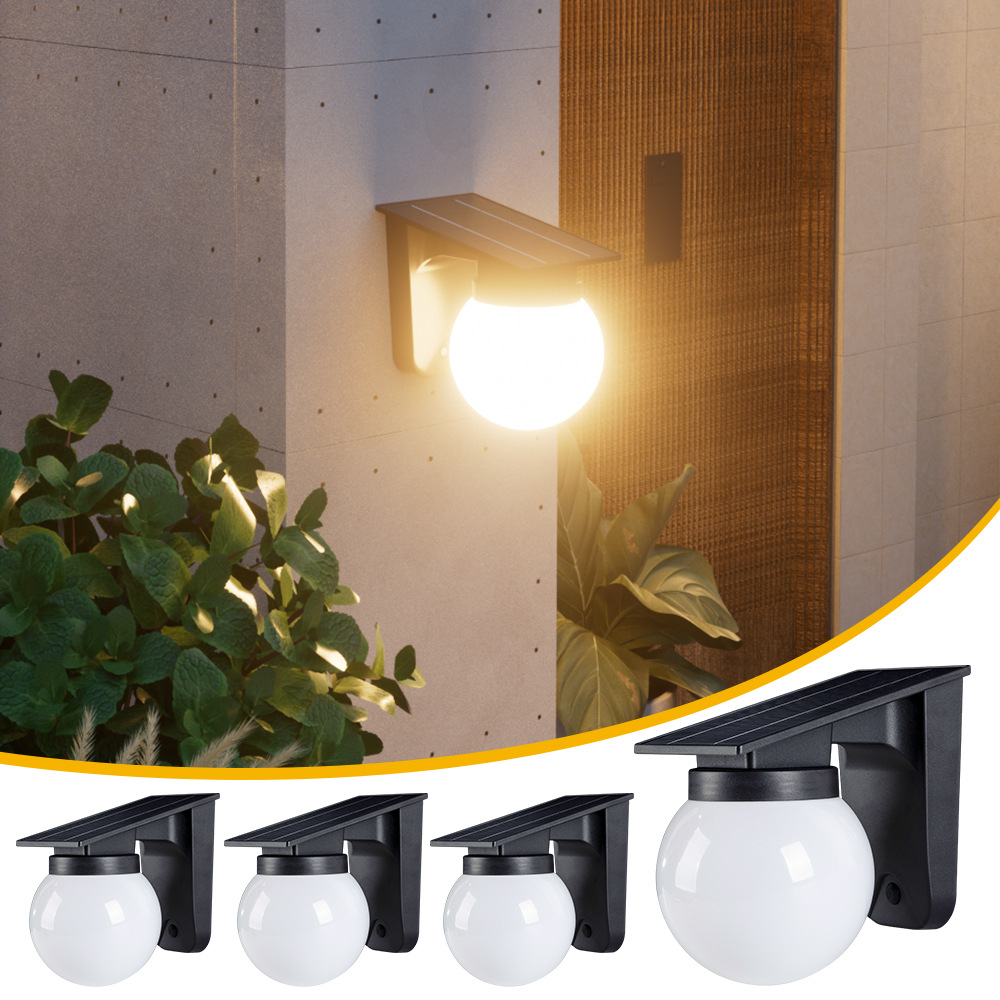Lampu Dinding Bola Surya Luar  - Outdoor Lighting On Fence ulasan dan harga