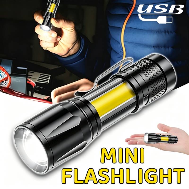 Senter LED Mini Lampu Sorot CO - Outdoor Lighting Usb ulasan dan harga
