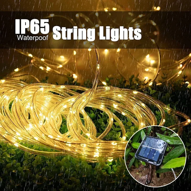 Lampu setrip tenaga surya LED, - Outdoor Lighting On Trees ulasan dan harga