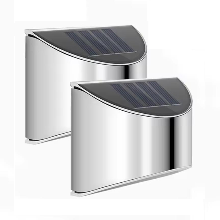 2 Buah Lampu Taman Tenaga Sury - Outdoor Lighting On Fence ulasan dan harga