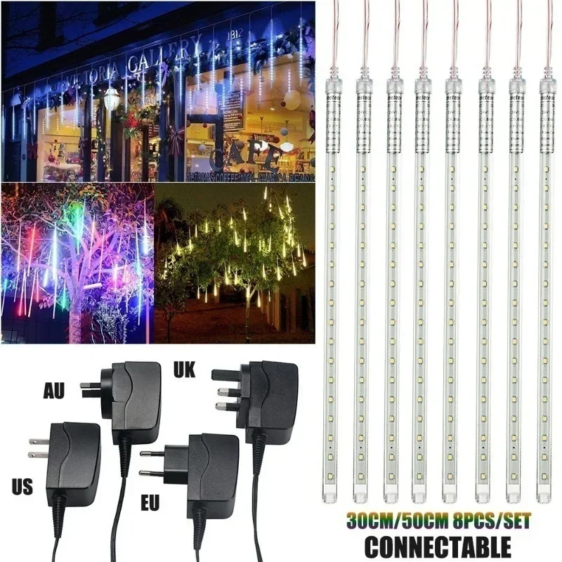 Lampu setrip LED 8 tabung huja - Outdoor Lighting Uk ulasan dan harga