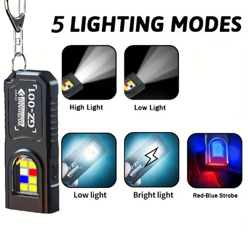 Senter Gantungan Kunci Multifu - Outdoor Lighting Usb ulasan dan harga