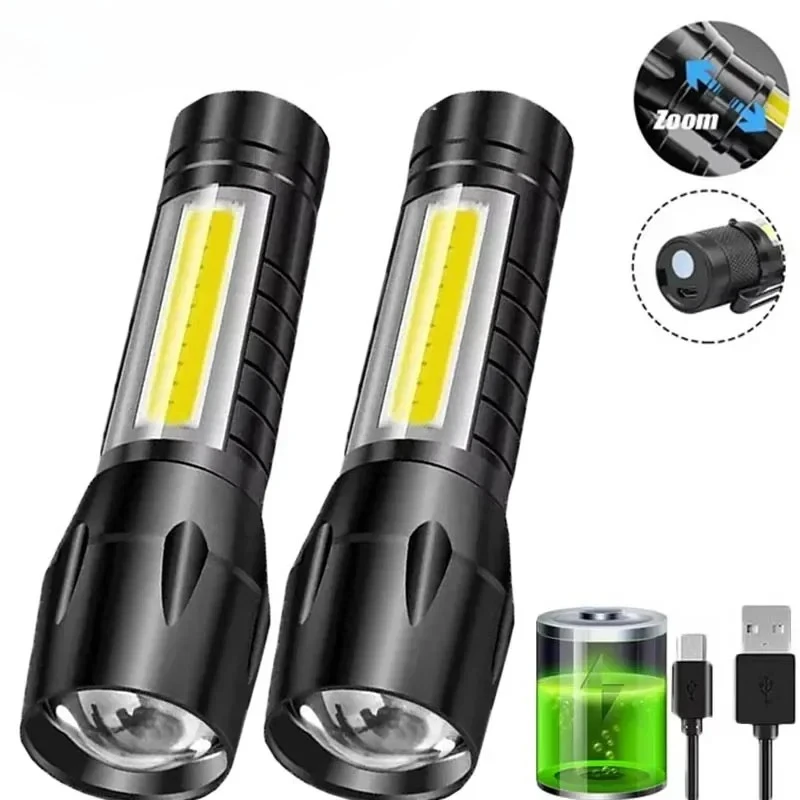Senter Lampu Kemah COB + LED P - Outdoor Lighting Usb ulasan dan harga